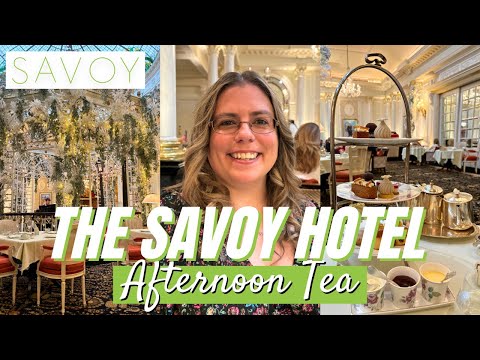 The Savoy Hotel Afternoon Tea | Inside The Savoy Hotel | Celebrating MY BIRTHDAY with my Sister