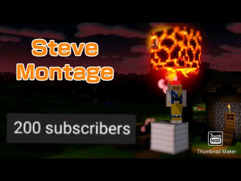 Steve Montage #3 (200 Sub Special) | Smash Ultimate
