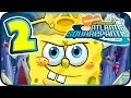 SpongeBob Atlantis SquarePantis Walkthrough Part 2 PS2 Wii Level 2