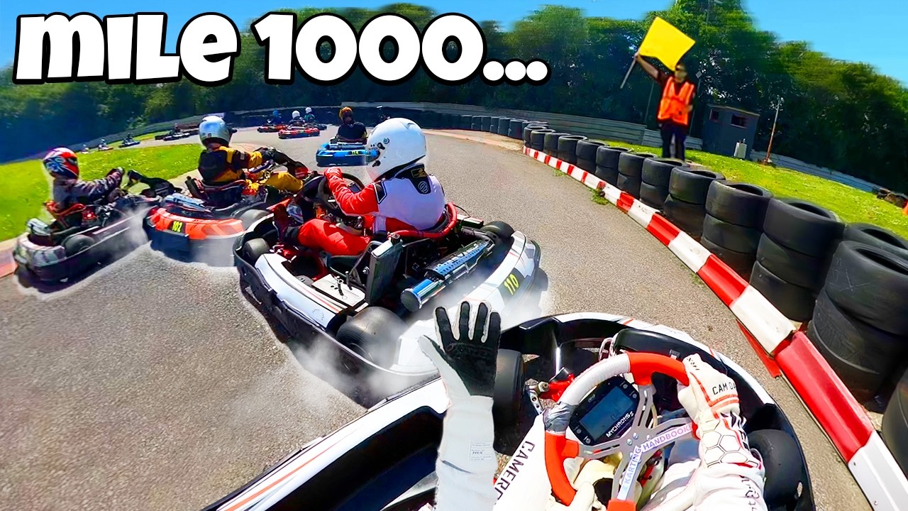 I survived a 1059 LAP KART RACE and here’s what happened…