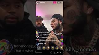 6ix9ine speaks about KILLY (Instagram Livestream with DJ Akademiks)