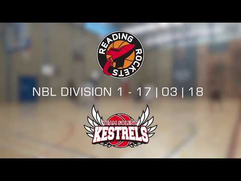 HIGHLIGHTS; Reading Rockets 78-66 Team Solent Kestrels (NBL D1) - 17/03/18