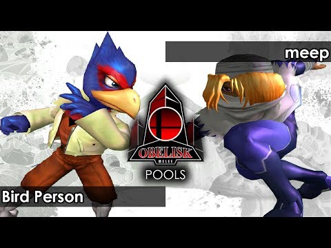 Melee: Bird Person (Falco) V meep (Sheik) - Obelisk 58 Tournament SSBM