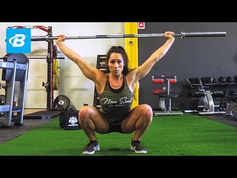 How to Power Snatch /w Exercise Progression | Bree&#39;Anna Lucero