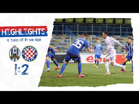 [SAŽETAK] 9.kolo HT Prve lige (2020/2021): Lokomotiva - Hajduk 1:2