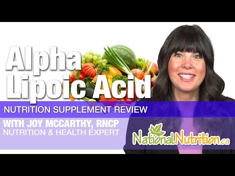 Review of alpha lipoic acid