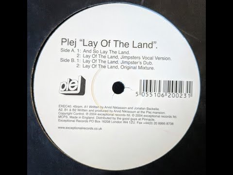 Plej ‎– Lay Of The Land (Original Mixture)