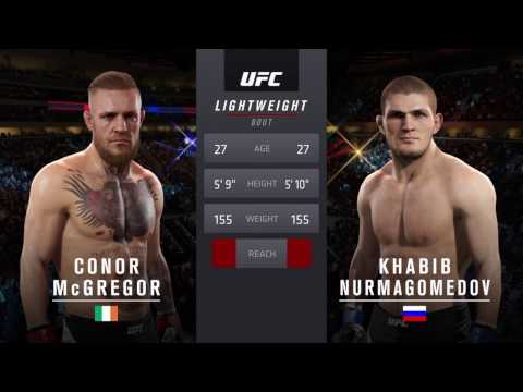 PS4 EA UFC 2 Conor Mcgregor v Khabib Nurmagomedov