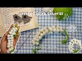 How To Crochet Gajra🪷 Beginner Friendly Gajra Tutorial Easy Step By Step Guide