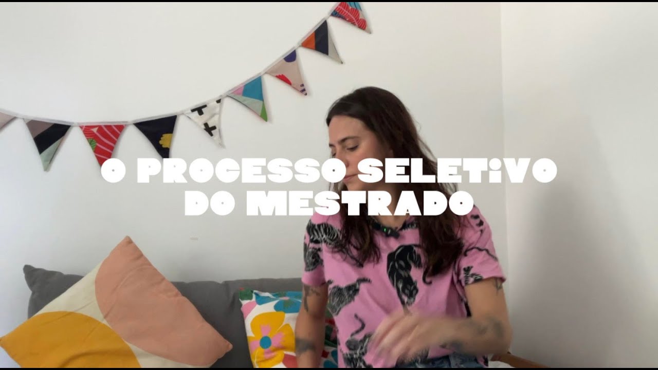 As etapas do processo seletivo do mestrado em Letras na FFLCH/USP