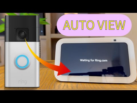 How to view Ring Doorbell on Echo Show 5!