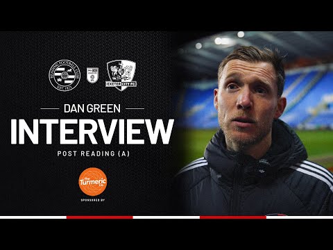 💬 Dan Green post Reading (A) | Exeter City Football Club