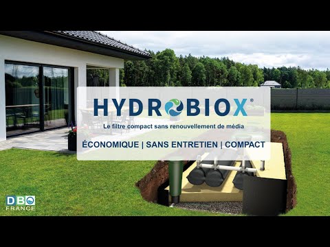 Filtre compact 1 à 9 EH - HYDROBIOX  — vidéo