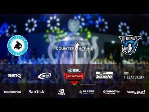 KILLERFISH vs. BLUEJAYS | Halbfinale, ESL Wintermeisterschaft 2015 | de_cache Map 1