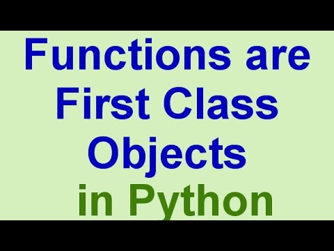 Python Tips Tricks Python Functions Are First Class Objects