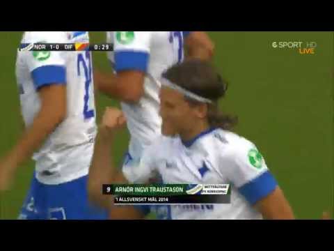 Traustasons ledningsmål mot DIF