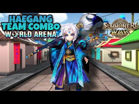Haegang Team Combo in World Arena Ep. 4 - Summoners War