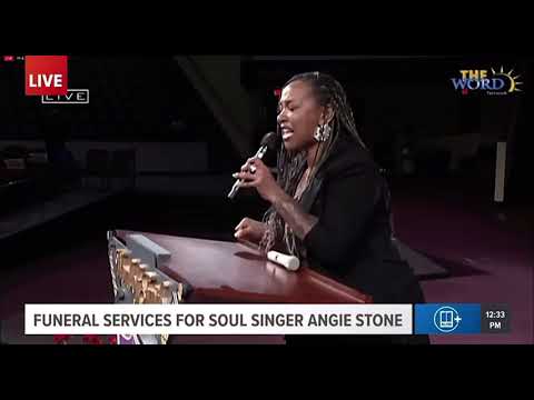 Y’Anna Crowley sings “I shall Wear A Crown,” & Praise Break at the Home Going for Angie Stone!