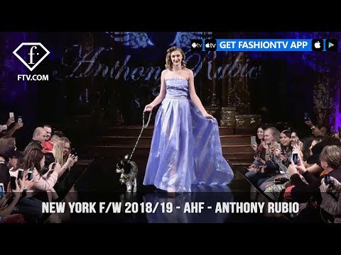 New York Fashion Week Fall/Winter 18 19 - Art Hearts Fashion - Anthony Rubio | FashionTV | FTV