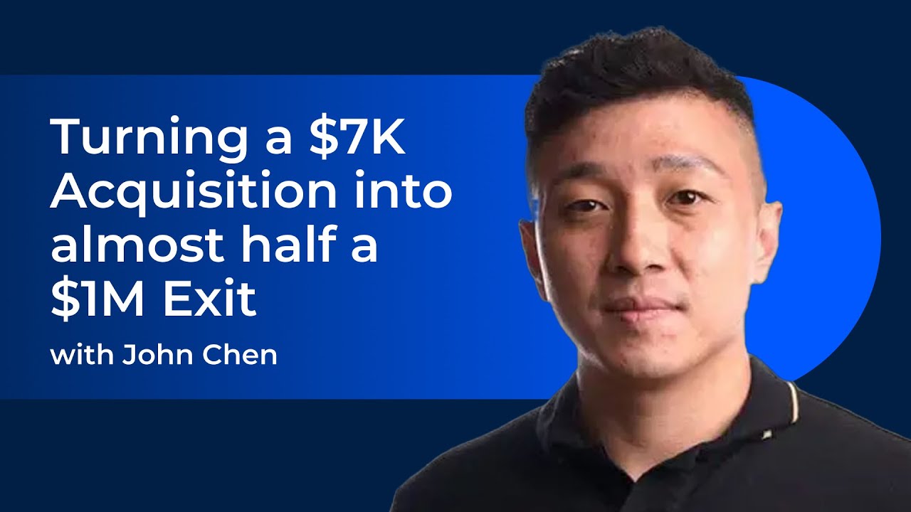 How John Chen Turned $7,500 Into Over $750K: Flippa E-Commerce Success Story