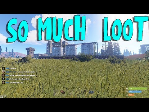 LAUNCH SITE = INSANE LOOT! -Rust