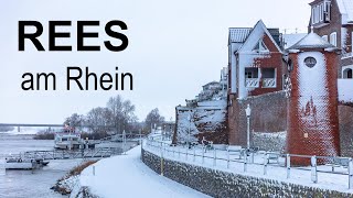 preview picture of video 'Rees, Haldern, Millingen, Empel | Schneeelandschaft | Winter 2015'