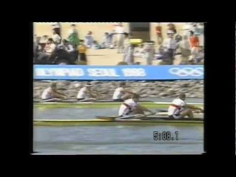 1988 Seoul Olympics rowing Mens 4- Final