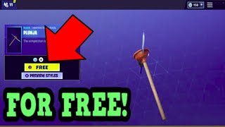 how to get plunja pickaxe for free fortnite old pickaxe - fortnite plunja pickaxe