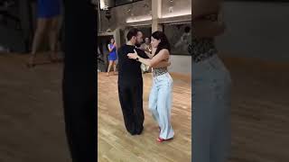 Tango Lesson  Giros   Intermediate Advanced Level   Loukas Balokas&Georgia Priskou tangofix gr