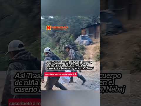 Trasladan cuerpo