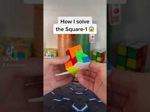 How I solve the Square-1 (Shapeshifting Rubik's Cube) 😱