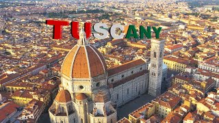 FLYING OVER YTALY 2022 (4K UHD) TUSCANY - Relaxing Music With Stunning Nature To Listen In Lounge