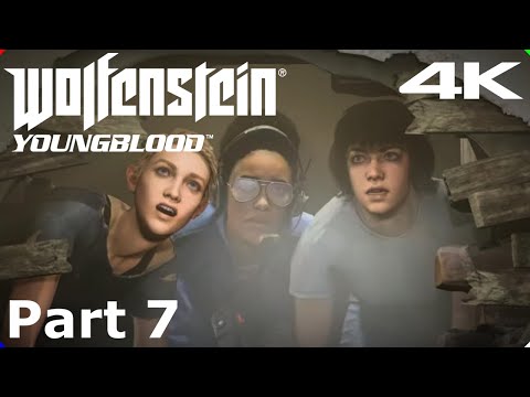 WOLFENSTEIN - YOUNG BLOOD - Part 7 - on PS5 Gameplay Walkthrough - 4K - No Commentary