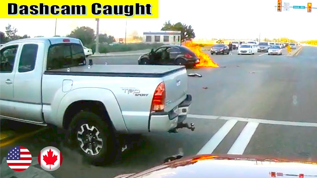 North American Car Crash Compilation - 45