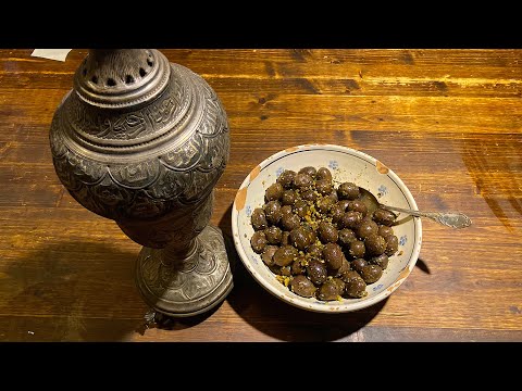 Medieval Incense Smoked Olives