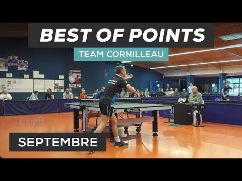 Best of Points Team Cornilleau - Septembre 2022