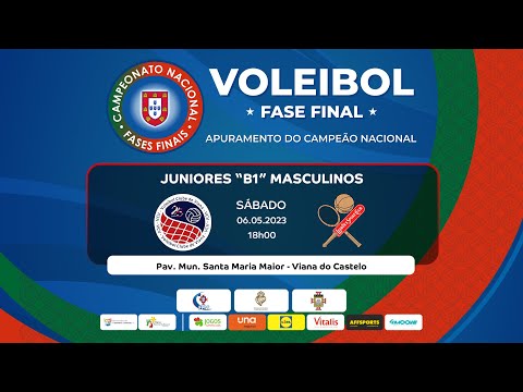 VC VIANA x LEIXÕES SC - FASE FINAL JUNIORES "B1" MASCULINOS 2023