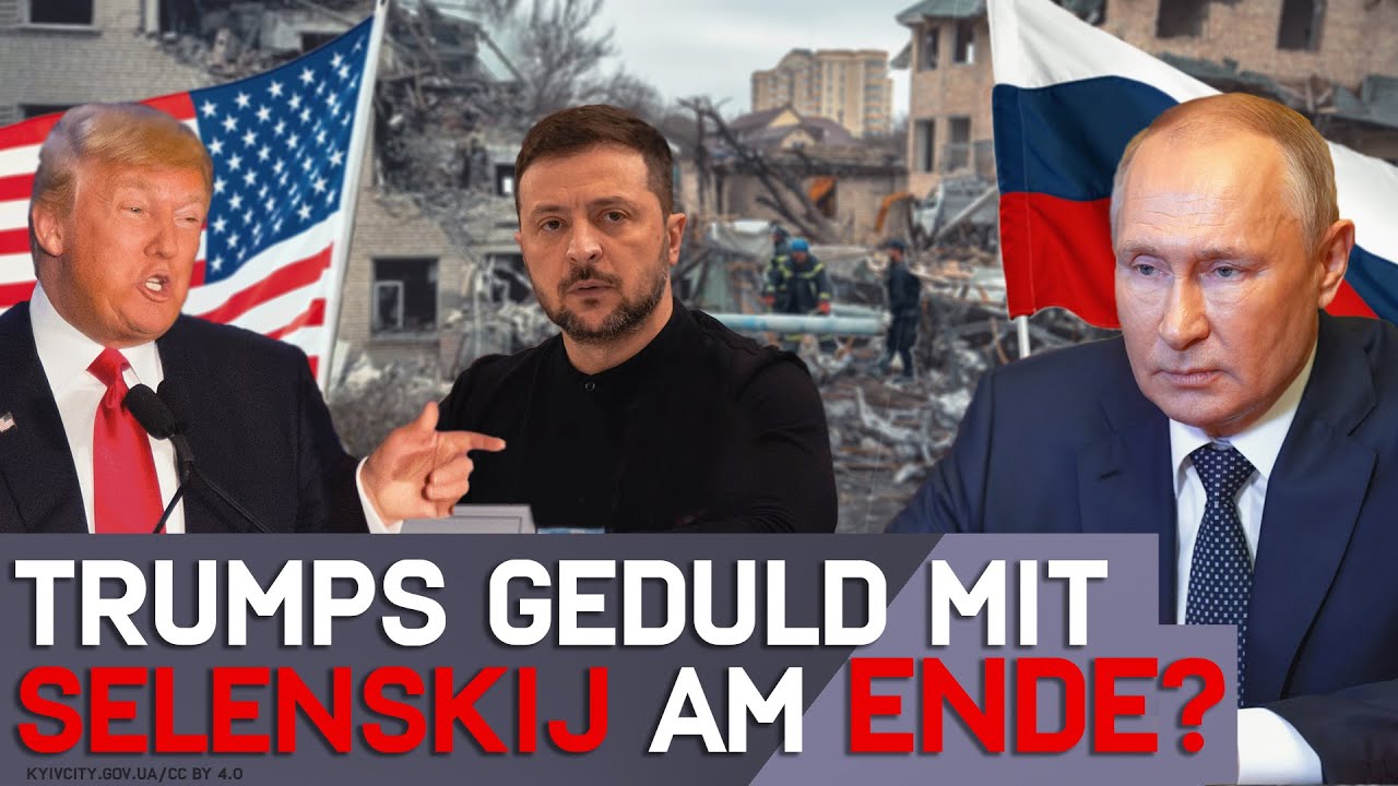 ZEITSPIEL: WORAUF HOFFT SELENSKIJ? – TRUMP & PUTIN VOR EINIGUNG | GEGENPOL