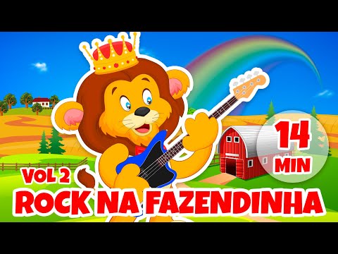 Rock na Fazendinha vol 2 - Giramille 14 min | Desenho Animado Musical
