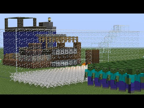 100$ EN GÜVENLİ EV VS ZOMBİ KIYAMETİ - Minecraft