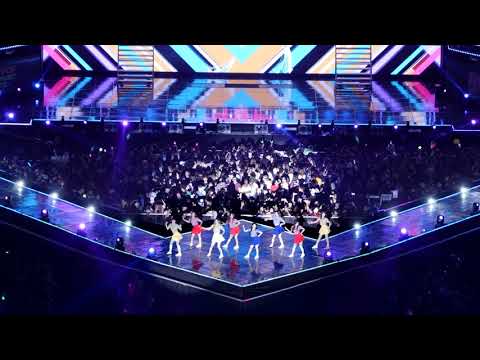 180901 프로미스나인 fromis_9 : 오 Oh (소녀시대 SNSD) : stage fullshot fancam : INK concert 인천 한류관광콘서트