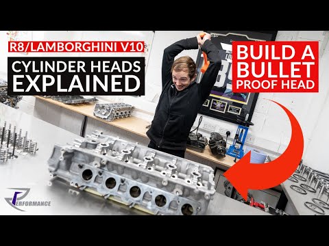 The correct way to build a V10 R8 Lamborghini cylinder head