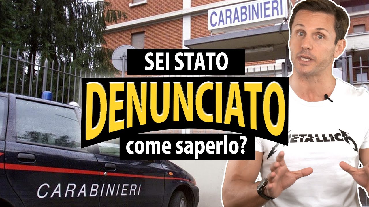 Watch Now Come sapere se sei stato denunciato | avv. Angelo Greco Come sapere se sei stato denunciato | avv. Angelo Greco