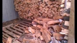 preview picture of video 'Joe's Premium Firewood inventory as of 02/13/2015'
