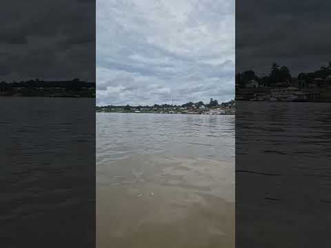 Atalaia do Norte, Amazonas Brasil, Río Yavari y Puerto Amelia Perú