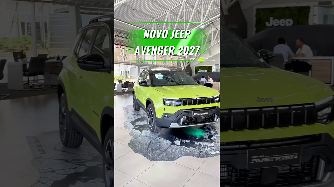 NOVO JEEP AVENGER 2027