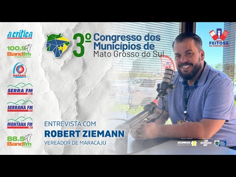 Entrevista com Vereador Robert Zimmer (PSDB), do município de Maracaju
