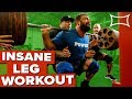 Build MASSIVE QUADS With This INSANE LEG WORKOUT | Doug Fruchey Smashes Heavy Squats!!