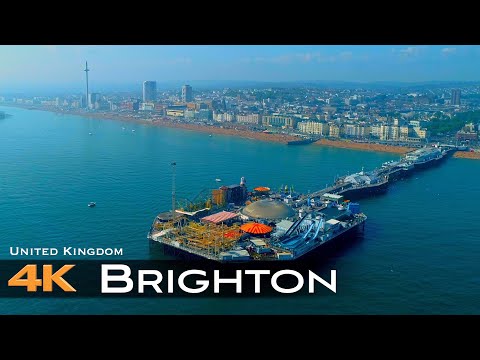 BRIGHTON ???????? 4K Drone Aerial | United Kingdom England