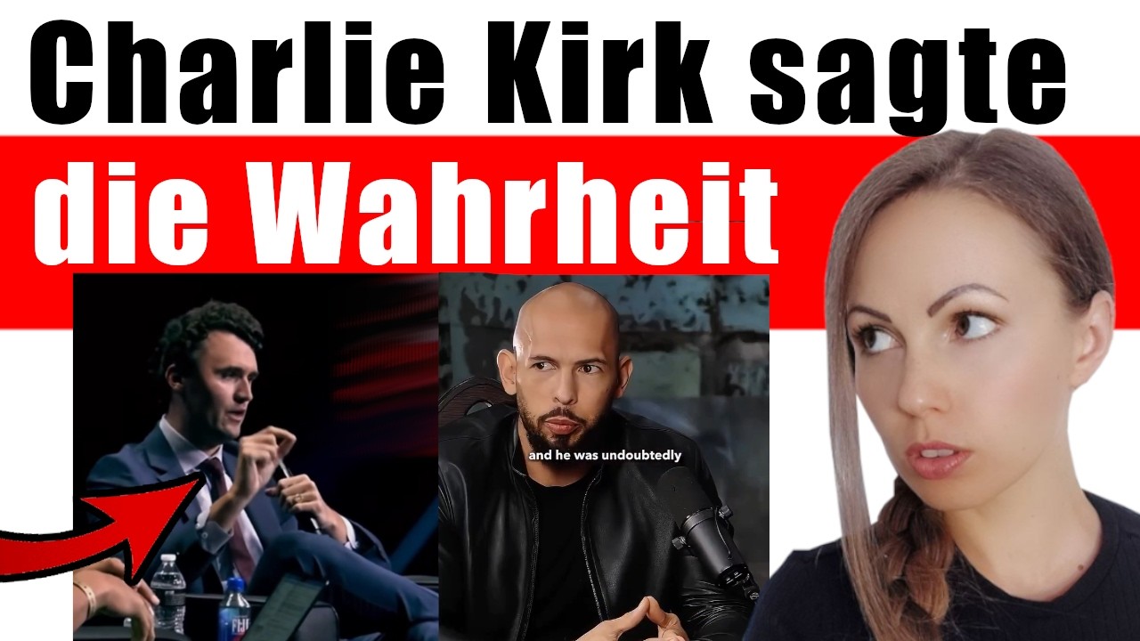 Andrew Tate über Charlie Kirks Tod | Kirk hat es uns GENAU gesagt!